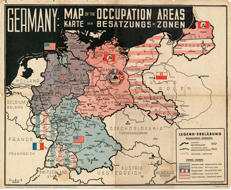 Map of Germany in WWII
